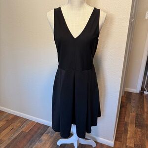 Black Sleeveless Dress by H&M - Size Medium